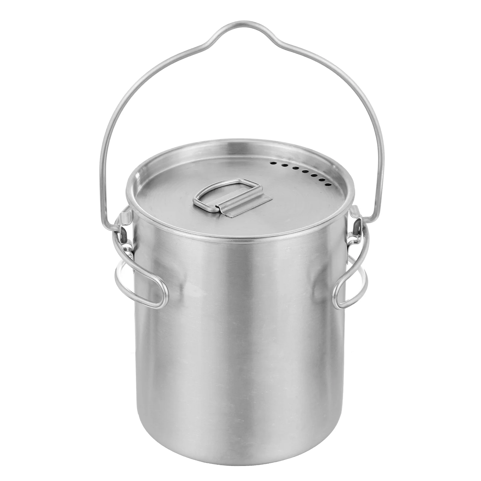 Camping Mug Stainless Steel Cup Outdoor Pot Lid Water Kettle Travel Handle Mugs Campfire Metal Ultralight Tumbler Drinking Tea
Camping Mug Stainless Steel Cup Outdoor Pot Lid Water Kettle Travel Handle Mugs Campfire Metal Ultralight Tumbler Drinking Tea