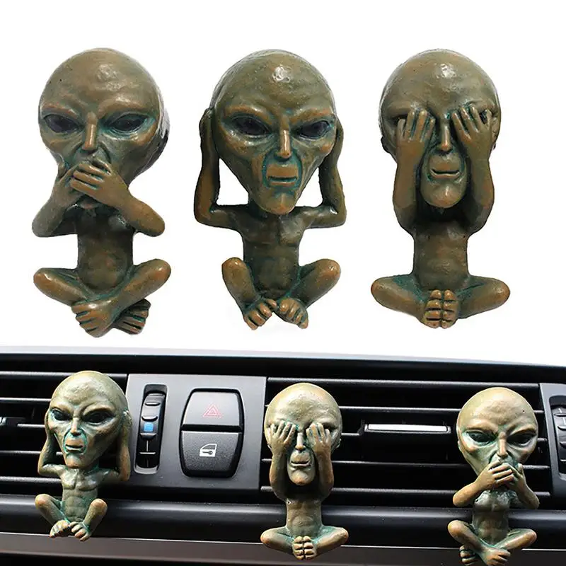 Car Vent Decor Alien Statue 3 Pcs Cute Air Freshener Clip For Car Home Office Decor Accessories Gifts For Women
Car Vent Decor Alien Statue 3 Pcs Cute Air Freshener Clip For Car Home Office Decor Accessories Gifts For Women