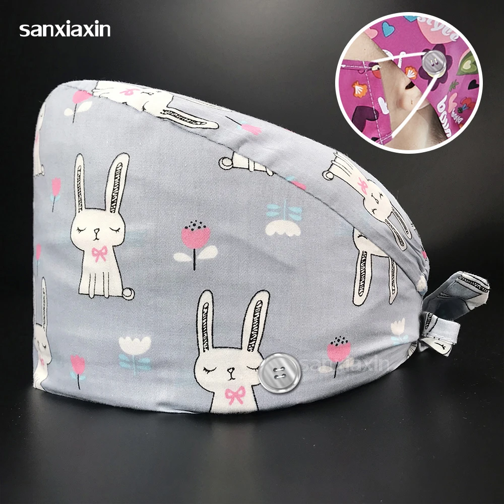 Adjustable Pet Hospital Hat Multicolor Scrubs Cap Men and Women Work Hat Button Scrub Hat Animal Cartoon Print Surgical Work Cap
Adjustable Pet Hospital Hat Multicolor Scrubs Cap Men and Women Work Hat Button Scrub Hat Animal Cartoon Print Surgical Work Cap