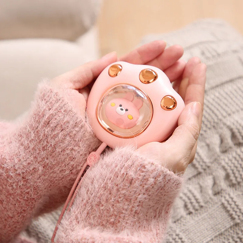 Hand Warmer Mini Cat Claw Shaped Hand Warmer Explosion-proof Rechargeable Electric Hands Heater for Outdoor Traveling Hiking
Hand Warmer Mini Cat Claw Shaped Hand Warmer Explosion-proof Rechargeable Electric Hands Heater for Outdoor Traveling Hiking