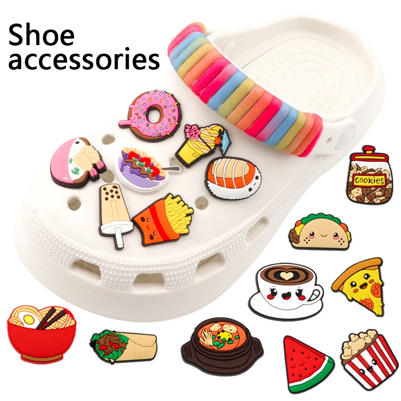Croc Shoe Charms Food Series Shoes Flower Accessories Pins for Croc Personalized Garden Ornaments Shoes Decorative Buckle 1PCS
Croc Shoe Charms Food Series Shoes Flower Accessories Pins for Croc Personalized Garden Ornaments Shoes Decorative Buckle 1PCS