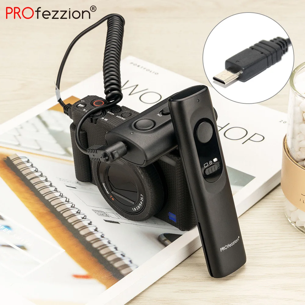 Беспроводной пульт дистанционного управления для камеры Sony A7R4A A7R3A A7R IV, A7R III, A7R II, A7R, A7S III, A7S II, A7S A1 A9 II
Беспроводной пульт дистанционного управления для камеры Sony A7R4A A7R3A A7R IV, A7R III, A7R II, A7R, A7S III, A7S II, A7S A1 A9 II