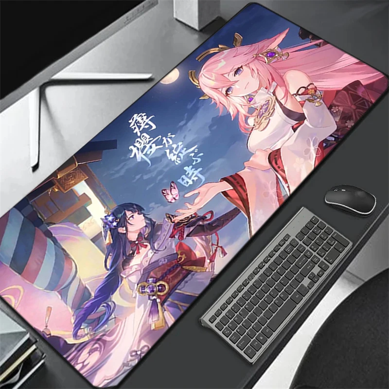 Ударный коврик для мыши Genshin, игровые аксессуары Yae Miko, Настольный коврик для ПК, геймеров, коврики для клавиатуры и мыши, коврик для ноутбука ...
Ударный коврик для мыши Genshin, игровые аксессуары Yae Miko, Настольный коврик для ПК, геймеров, коврики для клавиатуры и мыши, коврик для ноутбука ...