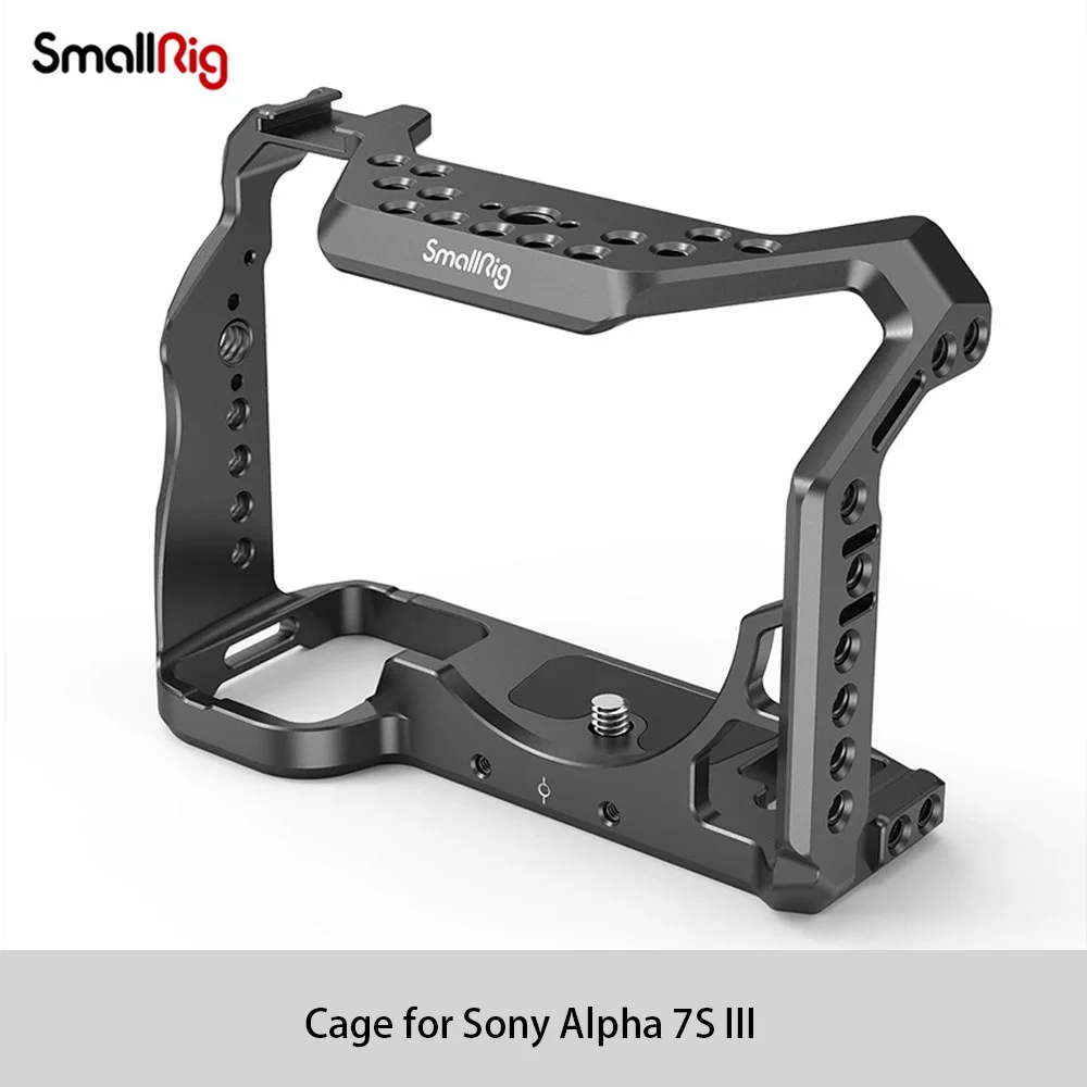 Smallrig Camera Cage for Sony Alpha 7S III A7S III A7S3 Professional Cage Kit Anti-Twisting Design
Smallrig Camera Cage for Sony Alpha 7S III A7S III A7S3 Professional Cage Kit Anti-Twisting Design
