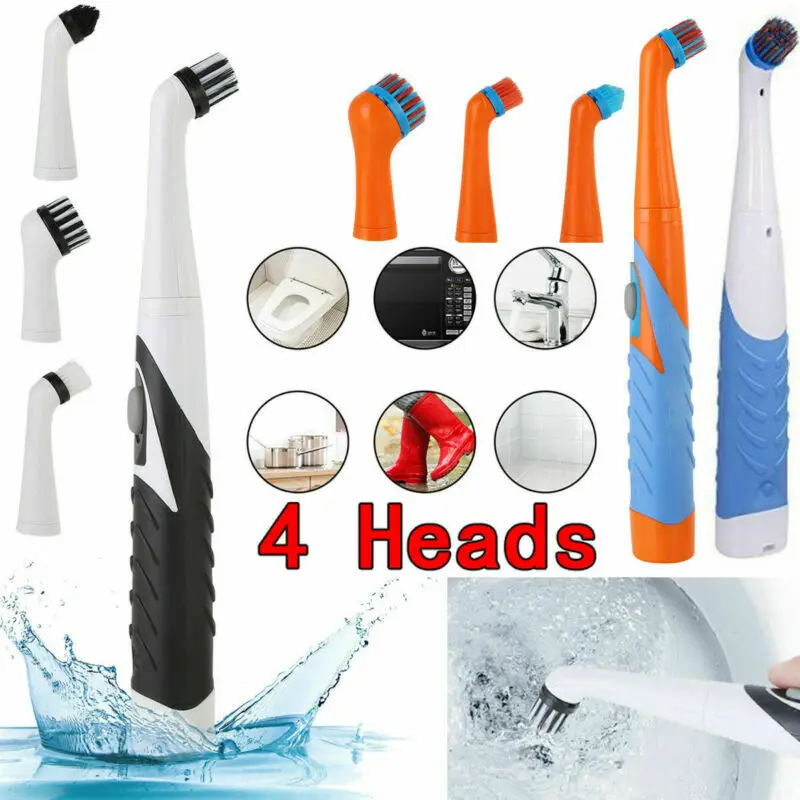 4in1 Super Sonic Scrubber Electric Cleaning Brush Ultrasonic Dust Cleaner Toilet Kitchen Bathroom Cleaner
4in1 Super Sonic Scrubber Electric Cleaning Brush Ultrasonic Dust Cleaner Toilet Kitchen Bathroom Cleaner