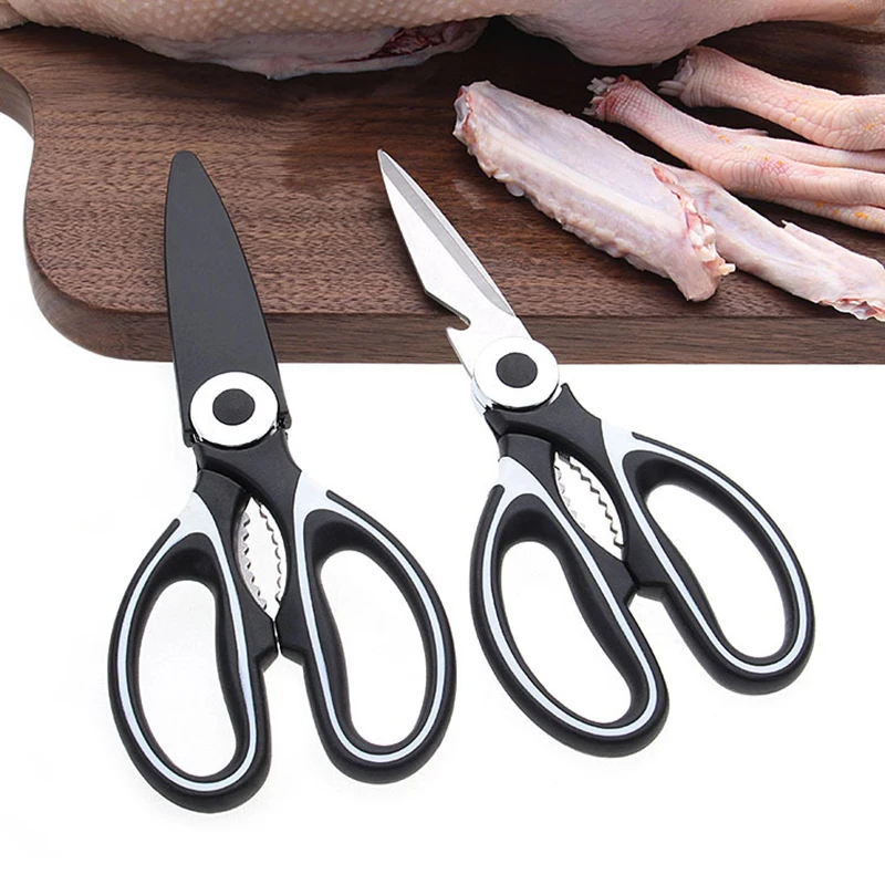 Household Kitchen Scissors Multifunctional Scissors Multi Purpose Labor-saving Scissors Stainless Steel Scissors
Household Kitchen Scissors Multifunctional Scissors Multi Purpose Labor-saving Scissors Stainless Steel Scissors