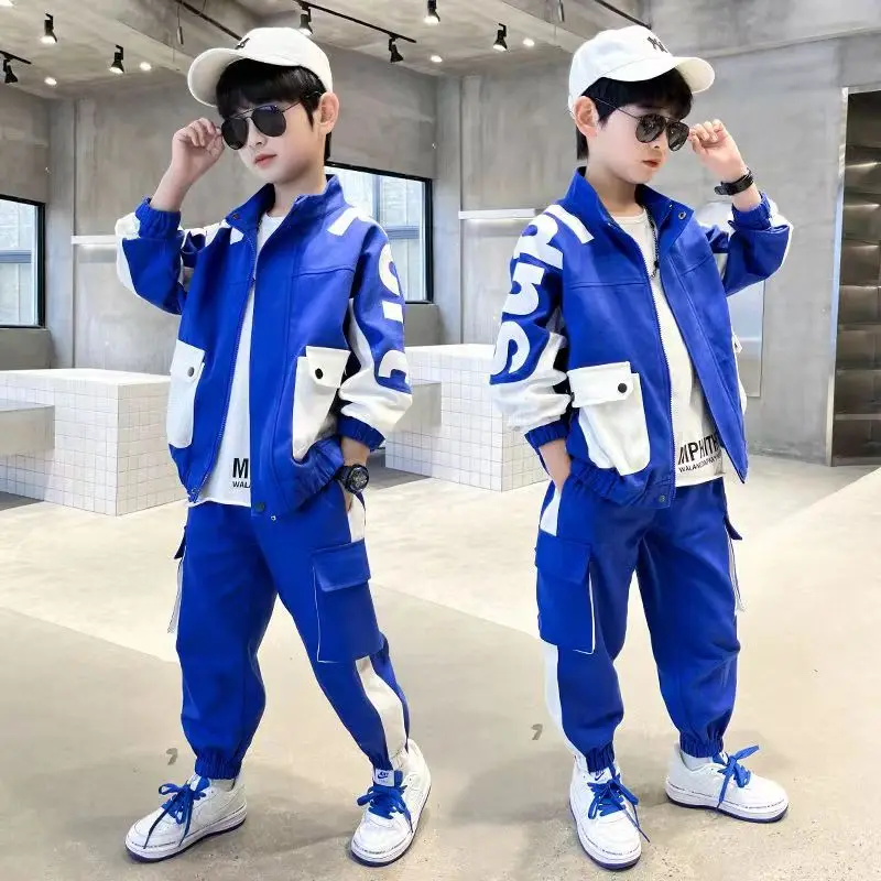 Kids Boys Set Spring and Sports Two Piece Set 2023 New Mid Sized Childrens Spring And Autumn Set Baby Fashion Set Kids Outfits
Kids Boys Set Spring and Sports Two Piece Set 2023 New Mid Sized Childrens Spring And Autumn Set Baby Fashion Set Kids Outfits