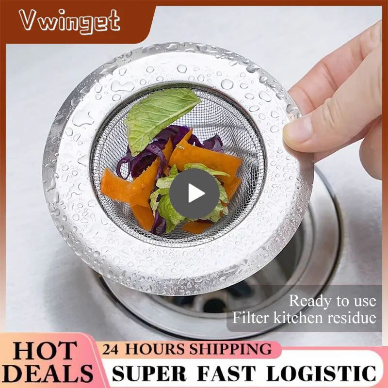 Newest Kitchen Sink Filter Stainless Steel Mesh Sink Strainer Filter Bathroom Sink Strainer Drain Hole Filter Trap Waste Screen
Newest Kitchen Sink Filter Stainless Steel Mesh Sink Strainer Filter Bathroom Sink Strainer Drain Hole Filter Trap Waste Screen