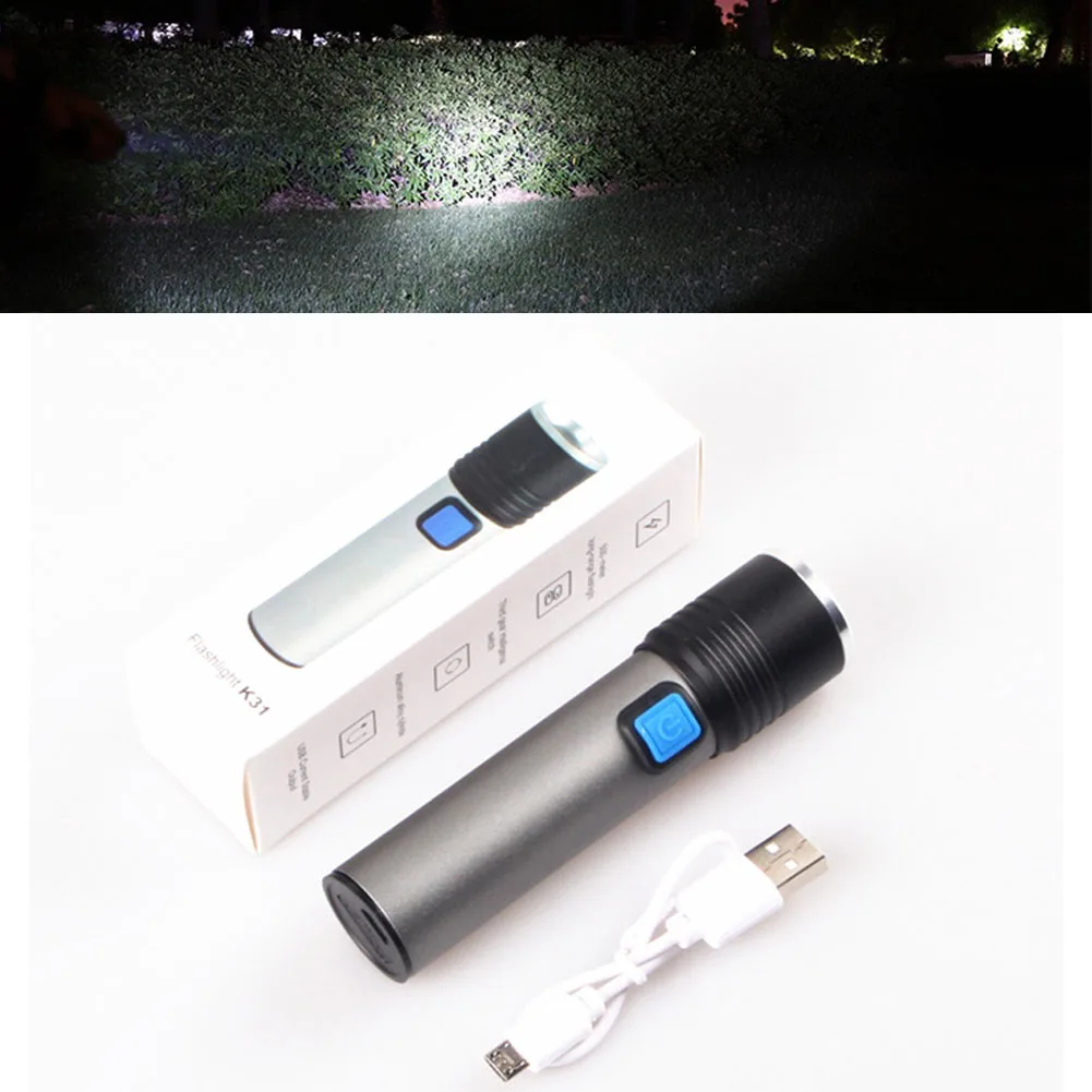 Waterproof Rechargeable Torch Flashlight Portable Super Bright T6 LED Zoomable Built-in 1865O Lithium Battery Outdoor Tools New
Waterproof Rechargeable Torch Flashlight Portable Super Bright T6 LED Zoomable Built-in 1865O Lithium Battery Outdoor Tools New