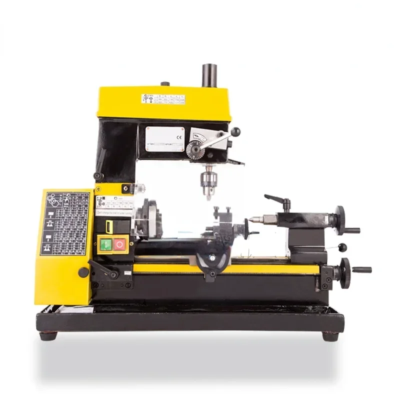 CT125 Mini Lathe Drilling and Milling Machine 220V Multifunction Lathe Tool Teaching Machine Multi-tool Lathe Machine 1PC
CT125 Mini Lathe Drilling and Milling Machine 220V Multifunction Lathe Tool Teaching Machine Multi-tool Lathe Machine 1PC