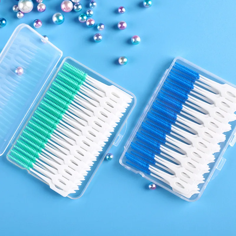 40Pcs/set Silicone Interdental Brushes Super Soft Dental Cleaning Brush Teeth Care Dental floss Toothpicks Oral Tools
40Pcs/set Silicone Interdental Brushes Super Soft Dental Cleaning Brush Teeth Care Dental floss Toothpicks Oral Tools