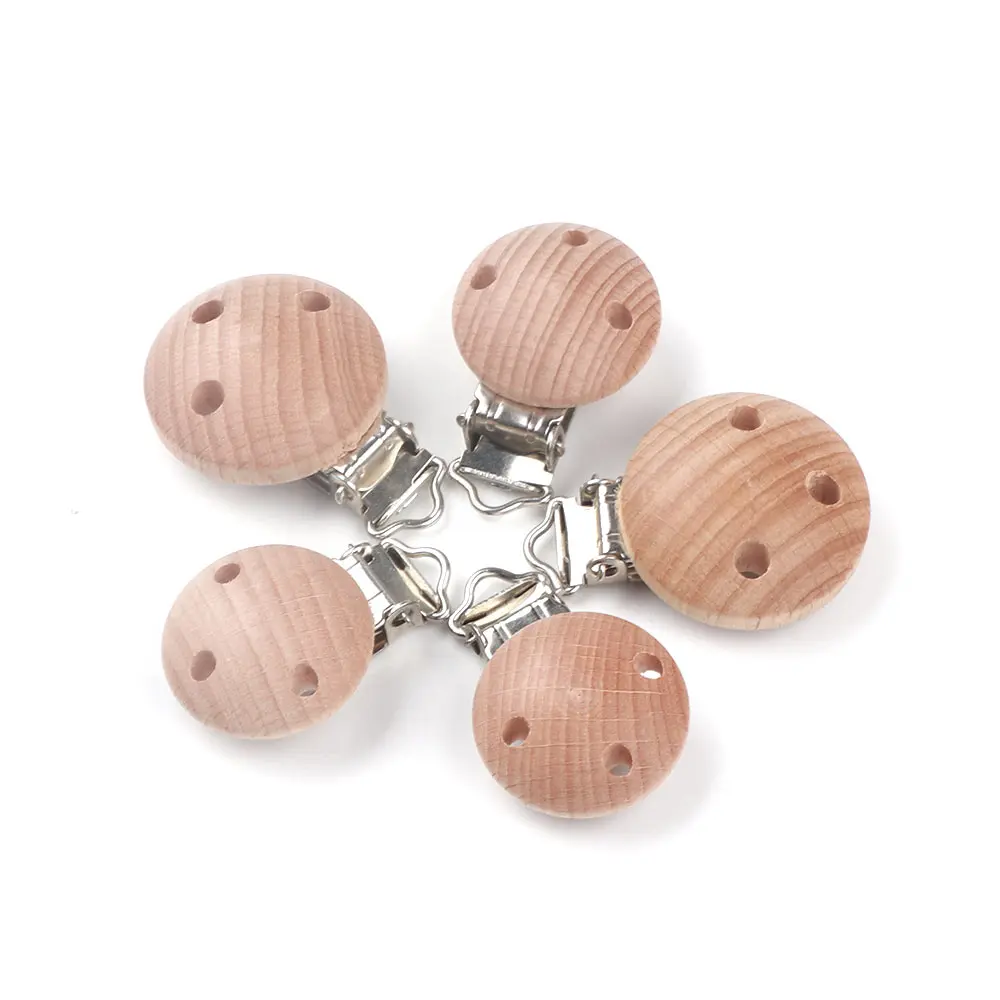 3pcs Wooden Pacifier Clip Nursing Accessories Beech Pacifier Clips Chewable Teething Diy Dummy Clip Chains Baby Teether
3pcs Wooden Pacifier Clip Nursing Accessories Beech Pacifier Clips Chewable Teething Diy Dummy Clip Chains Baby Teether