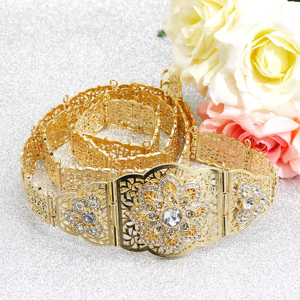 Neovisson Morocco Caftan Jewelry Wedding Belt For Women Crystal Waistband Gold Belt Adjustable Length Bridal Accessories Gift
Neovisson Morocco Caftan Jewelry Wedding Belt For Women Crystal Waistband Gold Belt Adjustable Length Bridal Accessories Gift