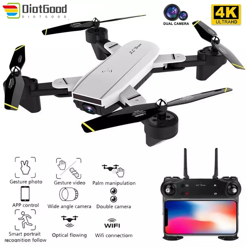 Квадрокоптер SG700D складной с широкоугольной камерой, Wi-Fi и двойной камерой
Квадрокоптер SG700D складной с широкоугольной камерой, Wi-Fi и двойной камерой