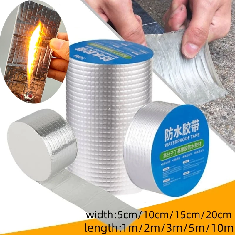 Super Waterproof Sealing Tape Stop Leaks Wall Crack Roof for Big Tank Home and Garden Strong Sticky Duct Repair Sealed Self Tape
Super Waterproof Sealing Tape Stop Leaks Wall Crack Roof for Big Tank Home and Garden Strong Sticky Duct Repair Sealed Self Tape