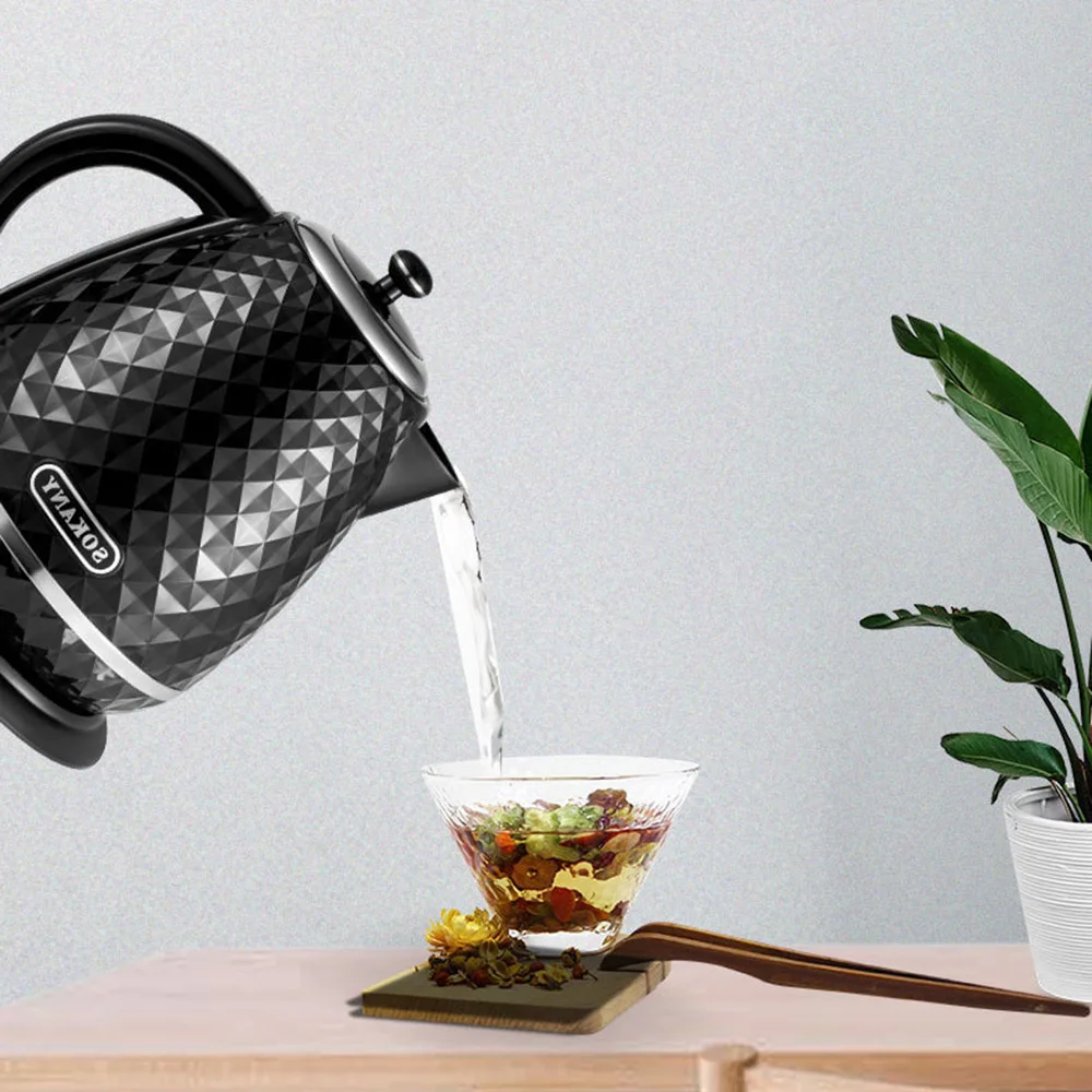 Electric Kettle Fast Hot Boiling Stainless Kettle Teapot Intelligent Temperature Control Tea Pot Anti-overheat Kitchen Appliance
Electric Kettle Fast Hot Boiling Stainless Kettle Teapot Intelligent Temperature Control Tea Pot Anti-overheat Kitchen Appliance