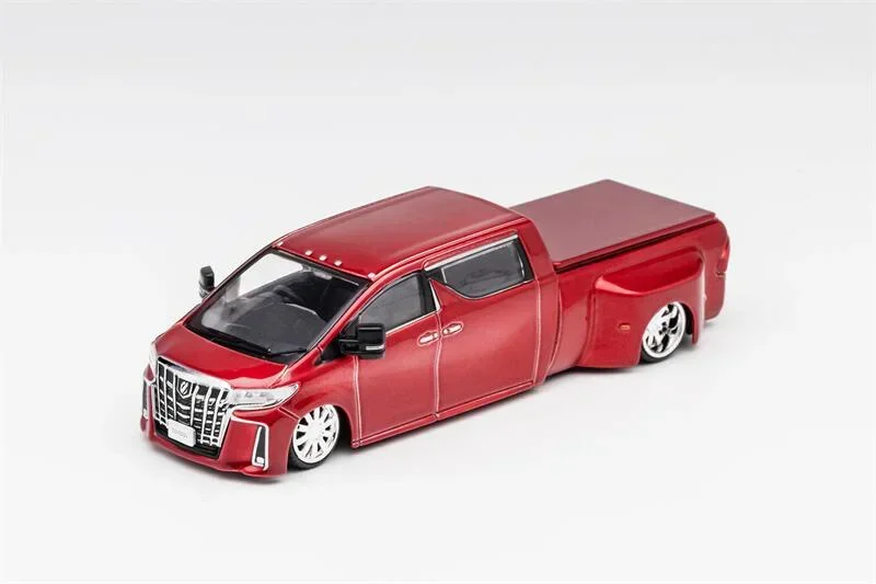 GCD 1:64 Alphard NATS Super Dually Truck RHD литая под давлением модель автомобиля