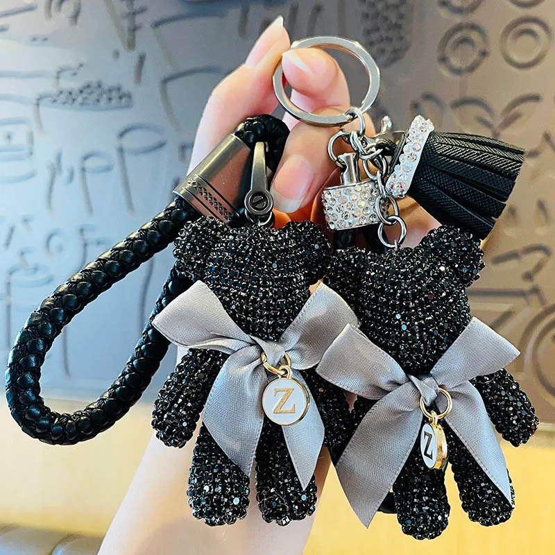 Роскошный мультяшный бриллиантовый черный медведь, брелок с кисточкой, Плетеный шнурок, милый женский брелок для автомобильных ключей, под...
Роскошный мультяшный бриллиантовый черный медведь, брелок с кисточкой, Плетеный шнурок, милый женский брелок для автомобильных ключей, под...