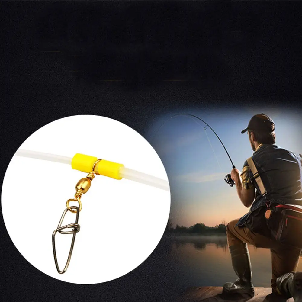 10pcs New Stable Elbow Anti-winding Sea Fishing Balance Clear Snap Balance Plastic Head Swivel
10pcs New Stable Elbow Anti-winding Sea Fishing Balance Clear Snap Balance Plastic Head Swivel