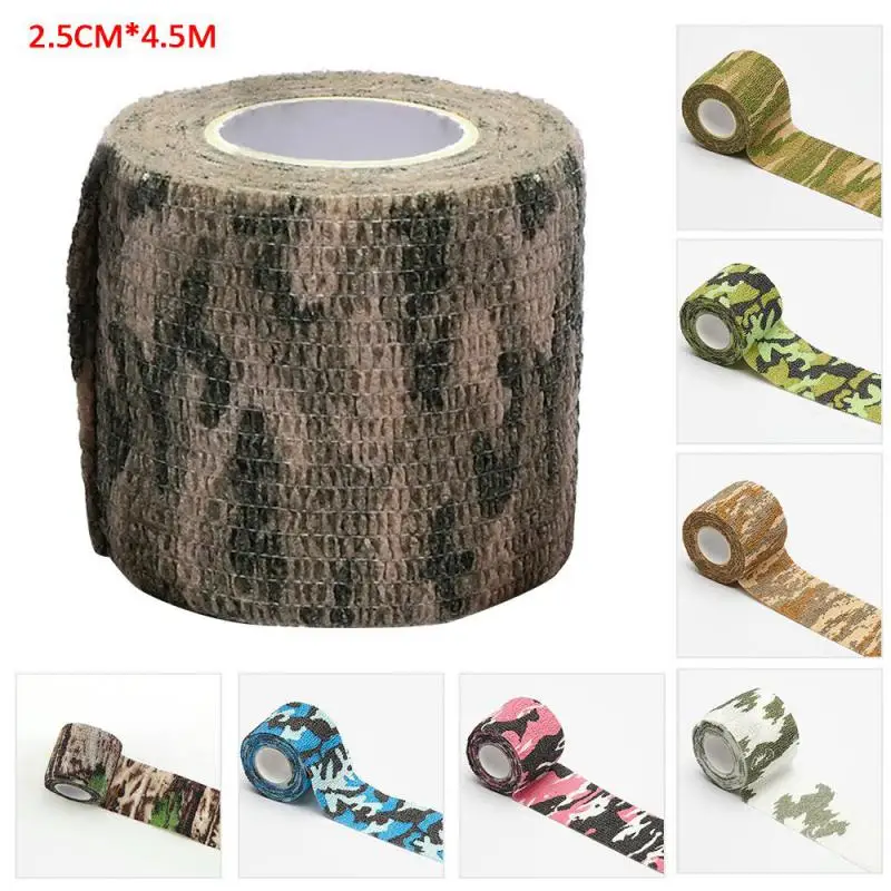 1pc2.5cm*4.5m Elastic Bandage Self Adhesive Survival Kit Military Camping Tactical Camouflage Stealth Tape Outdoor Outdoor Tools
1pc2.5cm*4.5m Elastic Bandage Self Adhesive Survival Kit Military Camping Tactical Camouflage Stealth Tape Outdoor Outdoor Tools