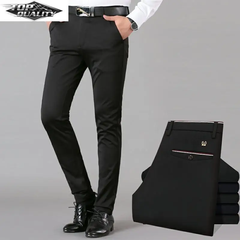 Non-ironing Wrinkle Free Top Quality New Brand Casual Korean Stretch Long Men Pants Trousers Fashion Business Men's Clothing
Non-ironing Wrinkle Free Top Quality New Brand Casual Korean Stretch Long Men Pants Trousers Fashion Business Men's Clothing