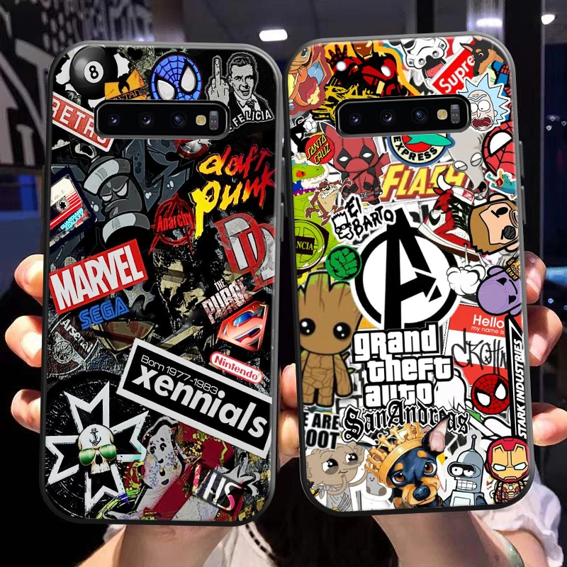 Marvel Comics Logo For Samsung Galaxy S10 S10 Plus S10E S10 Lite S10 5G Phone Case Soft Black Funda Coque Carcasa
Marvel Comics Logo For Samsung Galaxy S10 S10 Plus S10E S10 Lite S10 5G Phone Case Soft Black Funda Coque Carcasa