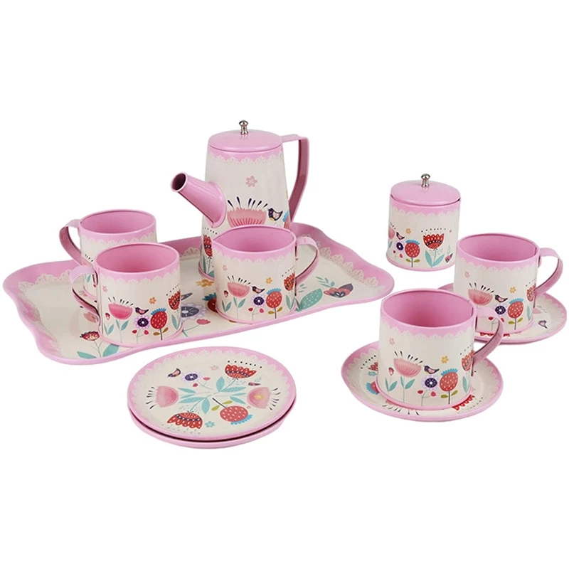 12Pcs Simulation Teapot Cup Set,Afternoon Tea Set Pretend Play Role Play Toy for Girls Toddlers Children
12Pcs Simulation Teapot Cup Set,Afternoon Tea Set Pretend Play Role Play Toy for Girls Toddlers Children