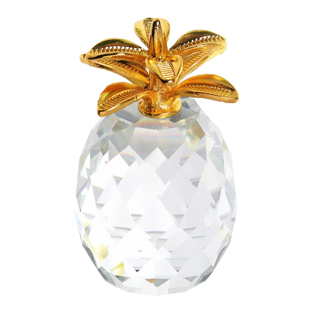 Pineapple Fruit Crystal Paperweight Sculpture Decor Statue Ornament Figurine Decorative Clear Tabletop Centerpiece Model Mini
Pineapple Fruit Crystal Paperweight Sculpture Decor Statue Ornament Figurine Decorative Clear Tabletop Centerpiece Model Mini