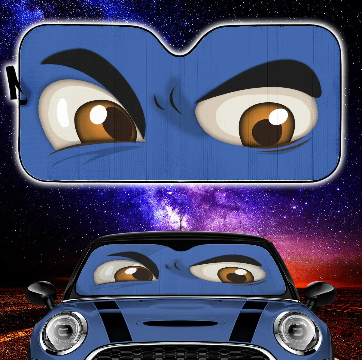 Blue Challenging Cartoon Eyes Car Auto Sun Shades Windshield Accessories Decor Gift
Blue Challenging Cartoon Eyes Car Auto Sun Shades Windshield Accessories Decor Gift