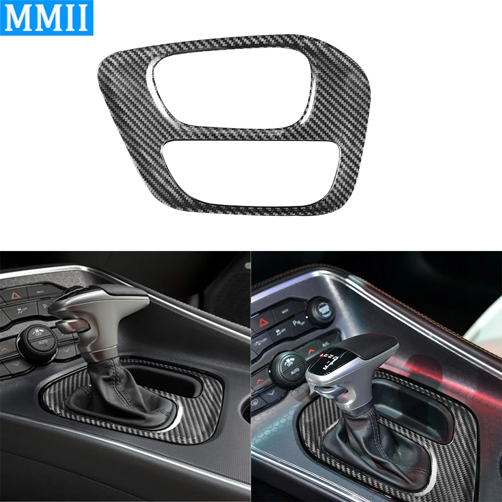 For Dodge Challenger Grand Cherokee SRT 15+ Carbon Fiber Gear Shift Panel Cover Decorative Car Interior Decoration Accessories
For Dodge Challenger Grand Cherokee SRT 15+ Carbon Fiber Gear Shift Panel Cover Decorative Car Interior Decoration Accessories