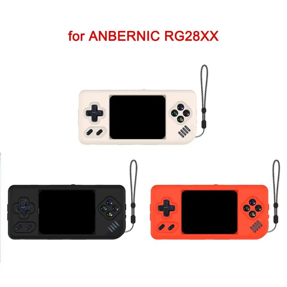 Для игровой консоли Anbernic RG28XX Мягкий Силиконовый противоударный защитный чехол
