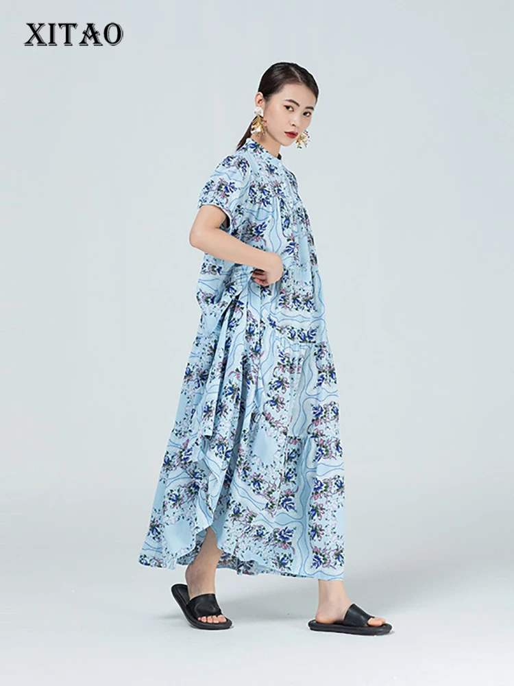 XITAO Print Pattern Dress Fashion New Women Chiffon Irregular Patchwork Hit Color Small Fresh Casual Style Dress CLL1400
XITAO Print Pattern Dress Fashion New Women Chiffon Irregular Patchwork Hit Color Small Fresh Casual Style Dress CLL1400