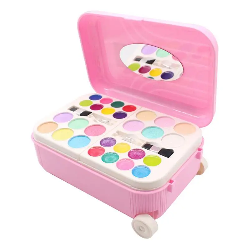 Princess Makeupes Cosmetics Set Toys Nailes Polish Make Up Kits Cutes Plays House Children Gift Suitcase Pretends Play Toys 4.5
Princess Makeupes Cosmetics Set Toys Nailes Polish Make Up Kits Cutes Plays House Children Gift Suitcase Pretends Play Toys 4.5