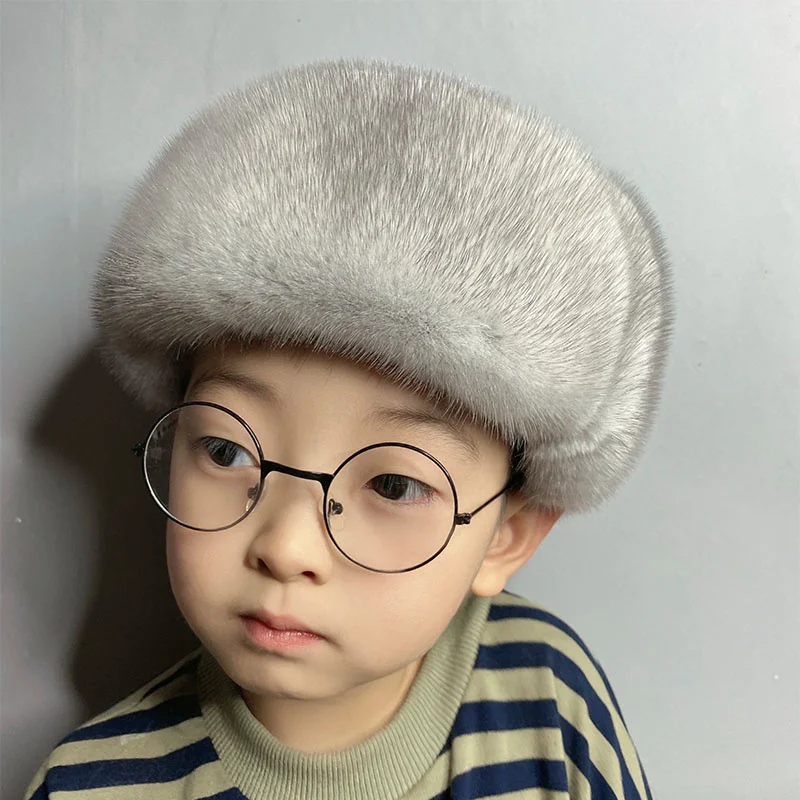 Kids Fur Hat. 2022 New Luxury Mink Winter Beanie Hat. Outdoor Warm Leisure Children's Ear Protection Lei Feng Hat
Kids Fur Hat. 2022 New Luxury Mink Winter Beanie Hat. Outdoor Warm Leisure Children's Ear Protection Lei Feng Hat