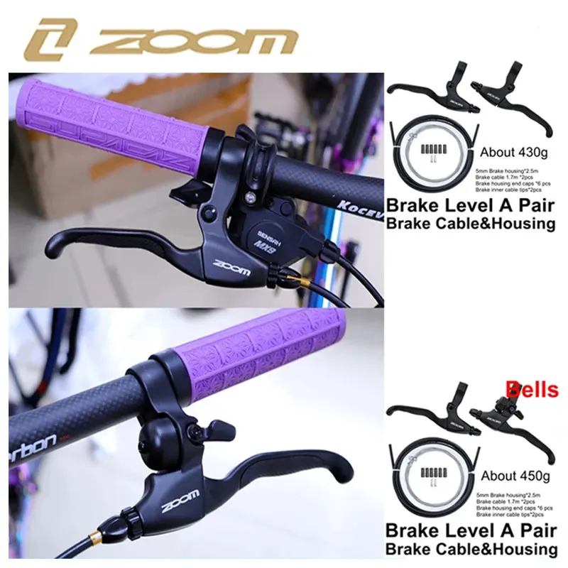 Zoom MTB Road Bike Brake Lever Set Aluminum Alloy Black Bicycle Handle 4 Finger Left & Right With Bell Bicycle Disc Brake
Zoom MTB Road Bike Brake Lever Set Aluminum Alloy Black Bicycle Handle 4 Finger Left & Right With Bell Bicycle Disc Brake