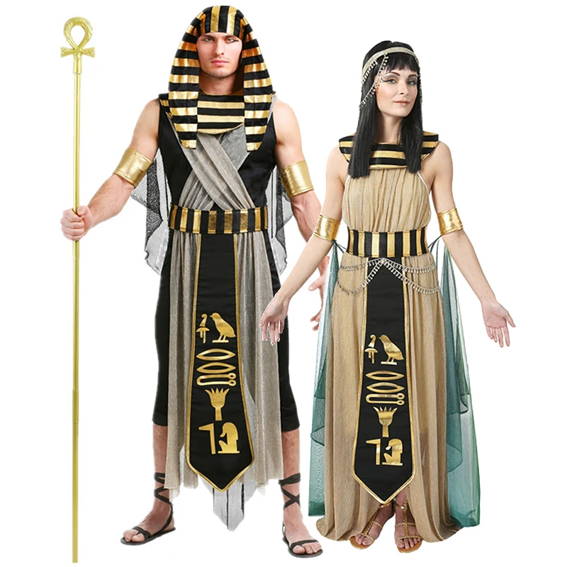 Carnival Halloween Pharaoh Cleopatra Couples Egypt Egyptian Queen Costume Myth Goddess Role Play Cosplay Fancy Party Dress Adult
Carnival Halloween Pharaoh Cleopatra Couples Egypt Egyptian Queen Costume Myth Goddess Role Play Cosplay Fancy Party Dress Adult