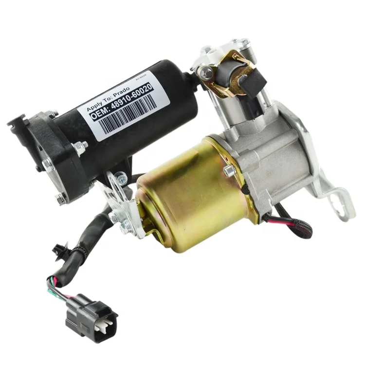 100% New 4891060021 4891060020 Air Suspension Compressor Pump GX470 4.7L Land Cruiser Prado 120 4Runner
100% New 4891060021 4891060020 Air Suspension Compressor Pump GX470 4.7L Land Cruiser Prado 120 4Runner