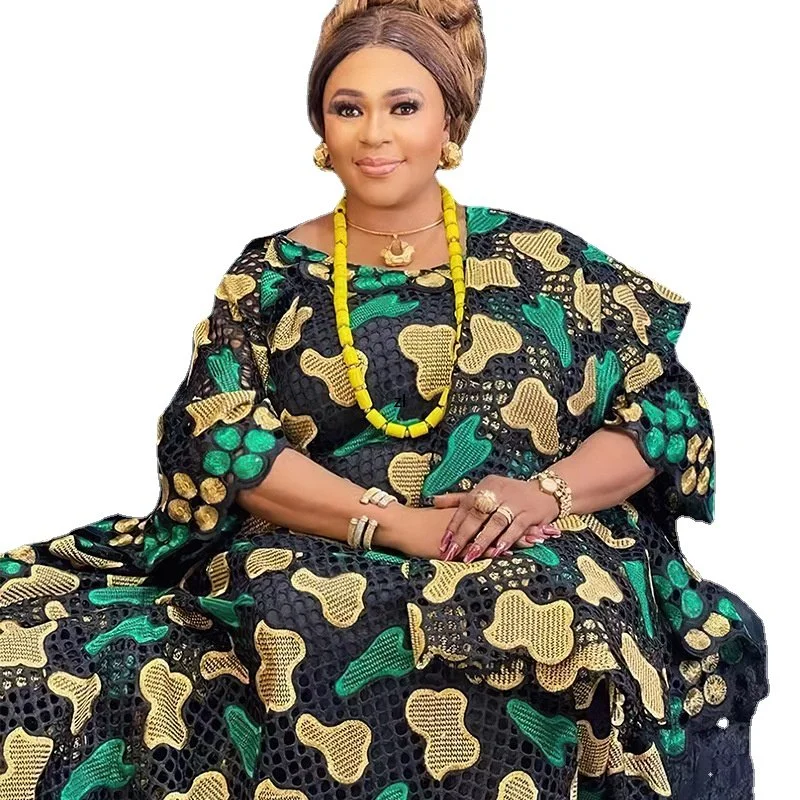 African Wedding Party Dresses for Women Summer Elegant African Women Half Sleeve Polyester Long Dress Muslim Abaya African Dress
African Wedding Party Dresses for Women Summer Elegant African Women Half Sleeve Polyester Long Dress Muslim Abaya African Dress