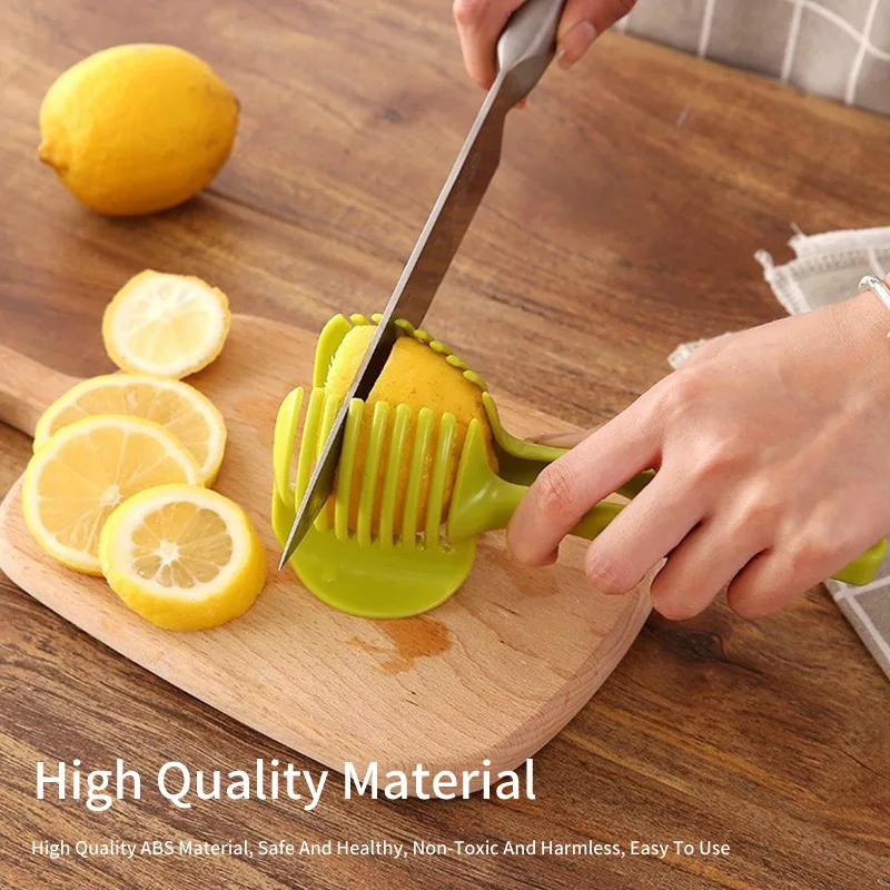 Handheld Orange Lemon Fruit Slicer Tomatoes Potatoes Eggs Cutting Clip Clamp ABS Plastic Non-Stick Kitchen Cooking Tools Gadgets
Handheld Orange Lemon Fruit Slicer Tomatoes Potatoes Eggs Cutting Clip Clamp ABS Plastic Non-Stick Kitchen Cooking Tools Gadgets