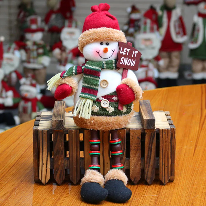 Christmas Tree Decor Doll New Year Ornament Reindeer Snowman Santa Claus Standing Doll Home Decoration Merry Christmas 2021
Christmas Tree Decor Doll New Year Ornament Reindeer Snowman Santa Claus Standing Doll Home Decoration Merry Christmas 2021