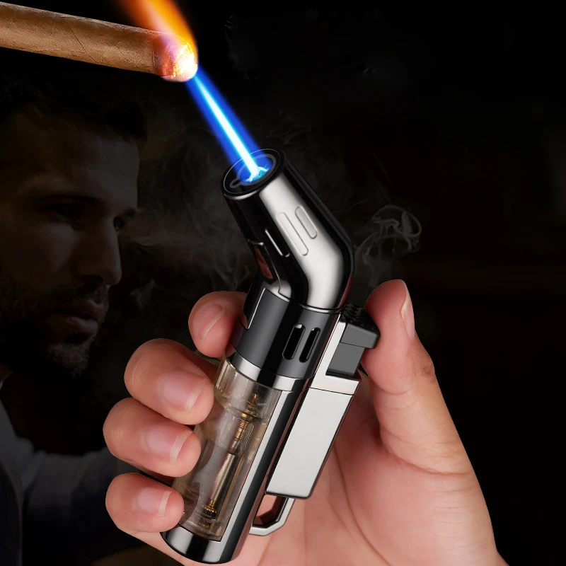 Metal Cigar Moxibustion Aromatherapy Barbecue Small Spray Gun Single Straight Punch Windproof Lighter Cigarette Accessories
Metal Cigar Moxibustion Aromatherapy Barbecue Small Spray Gun Single Straight Punch Windproof Lighter Cigarette Accessories