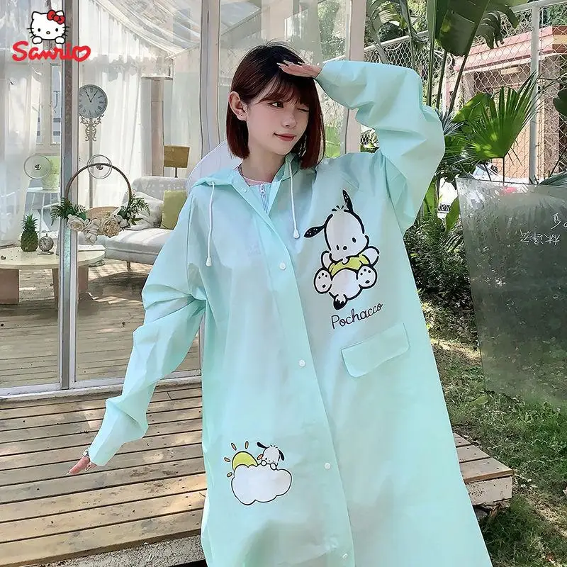 Sanrio аниме понравичный дождевик для взрослых женщин милый Электрический скутер пончо Длинный Водонепроницаемый дождевик Детские дождевики
Sanrio аниме понравичный дождевик для взрослых женщин милый Электрический скутер пончо Длинный Водонепроницаемый дождевик Детские дождевики