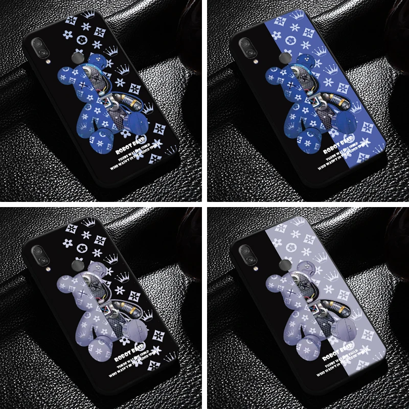 Luxury Fashion Bear For Xiaomi Redmi Note 7 7S 7 Pro Redmi 7 7A Phone Case Black Liquid Silicon Carcasa Silicone Cover
Luxury Fashion Bear For Xiaomi Redmi Note 7 7S 7 Pro Redmi 7 7A Phone Case Black Liquid Silicon Carcasa Silicone Cover