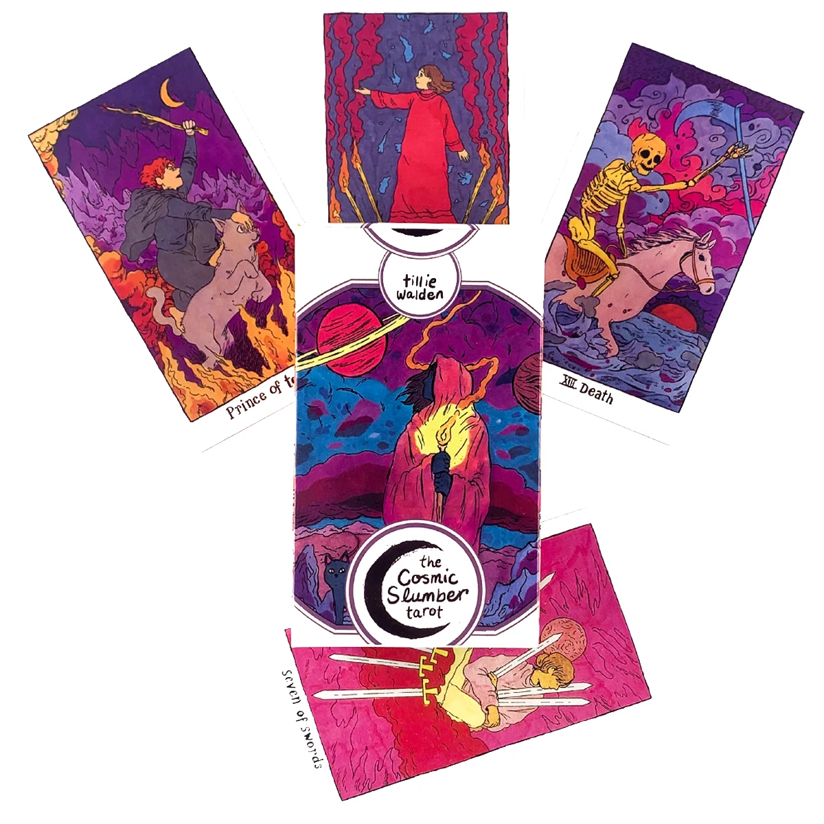 The Cosmic Slumber Tarot Cards Board Game Miniatures High Quality Fullcolor Paper Witchcraft Supplies Adult Games for Party
The Cosmic Slumber Tarot Cards Board Game Miniatures High Quality Fullcolor Paper Witchcraft Supplies Adult Games for Party