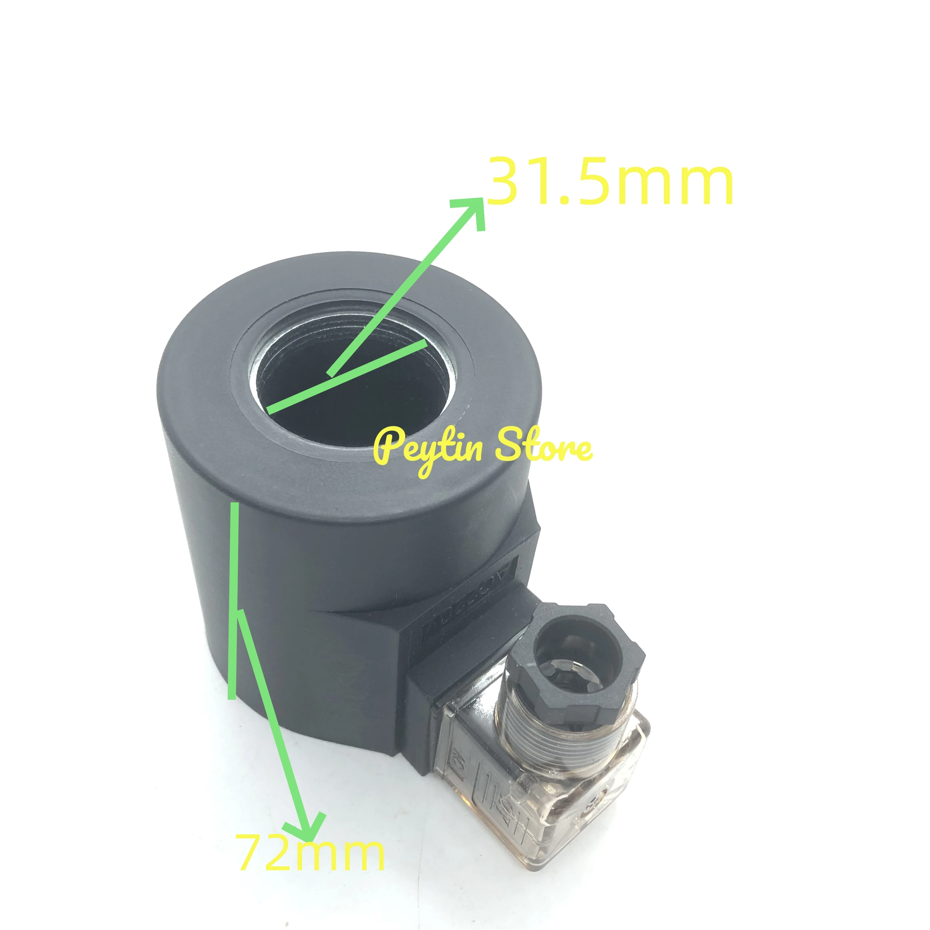 1 шт., диаметр сердечника 31,5 мм, высота 72 мм, 24 В постоянного тока, 220 В переменного тока, пневматическое управление, воздушная гидравлическая катушка электромагнитного клапана
1 шт., диаметр сердечника 31,5 мм, высота 72 мм, 24 В постоянного тока, 220 В переменного тока, пневматическое управление, воздушная гидравлическая катушка электромагнитного клапана