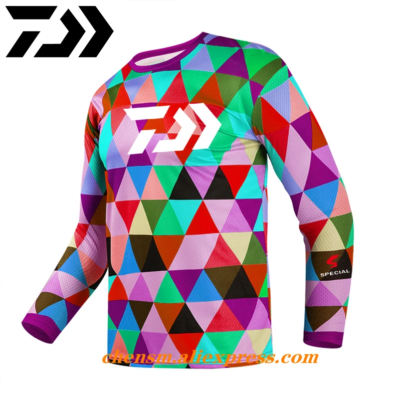 Daiwa 2022 Summer New Men Fishing Shirt Camping Hiking Long Sleeve T Shirt Anti UV Fishing Clothes Quick Drying Jerseys
Daiwa 2022 Summer New Men Fishing Shirt Camping Hiking Long Sleeve T Shirt Anti UV Fishing Clothes Quick Drying Jerseys