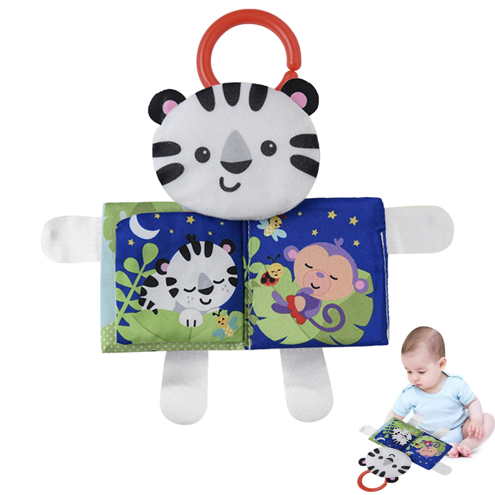 Kid Soft Cloth Book Interactive Fabric Activity Book For Newborn Kid Fabric Cloth Animal Books For Toddlers Boys Girls
Kid Soft Cloth Book Interactive Fabric Activity Book For Newborn Kid Fabric Cloth Animal Books For Toddlers Boys Girls