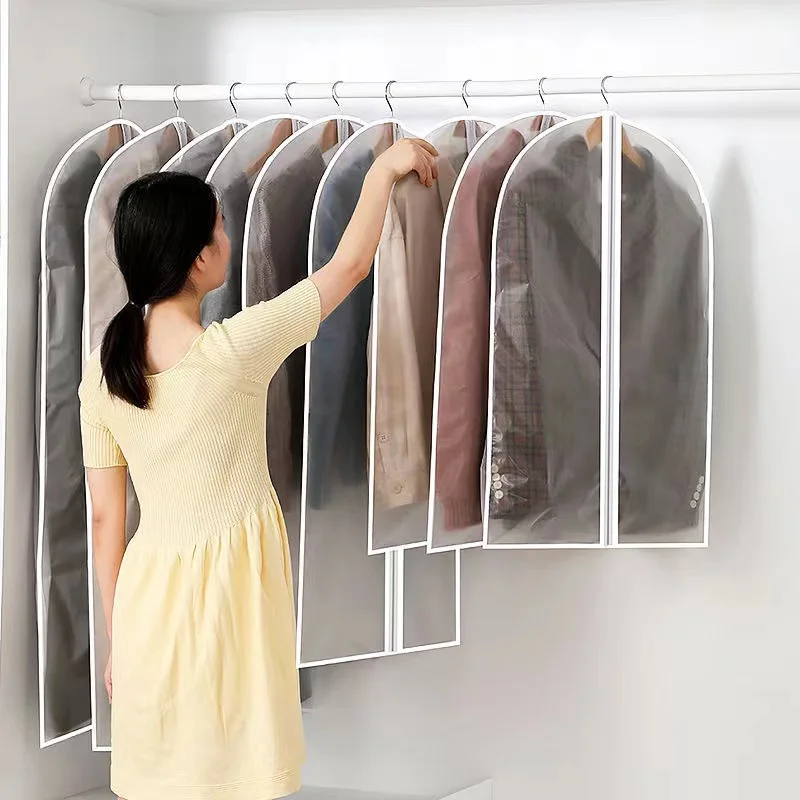 Top Clothes Hanging Garment Dress Clothes Suit Coat Dust Cover Home Storage Bag Pouch Case Organizer Wardrobe Hanging Clothing
Top Clothes Hanging Garment Dress Clothes Suit Coat Dust Cover Home Storage Bag Pouch Case Organizer Wardrobe Hanging Clothing