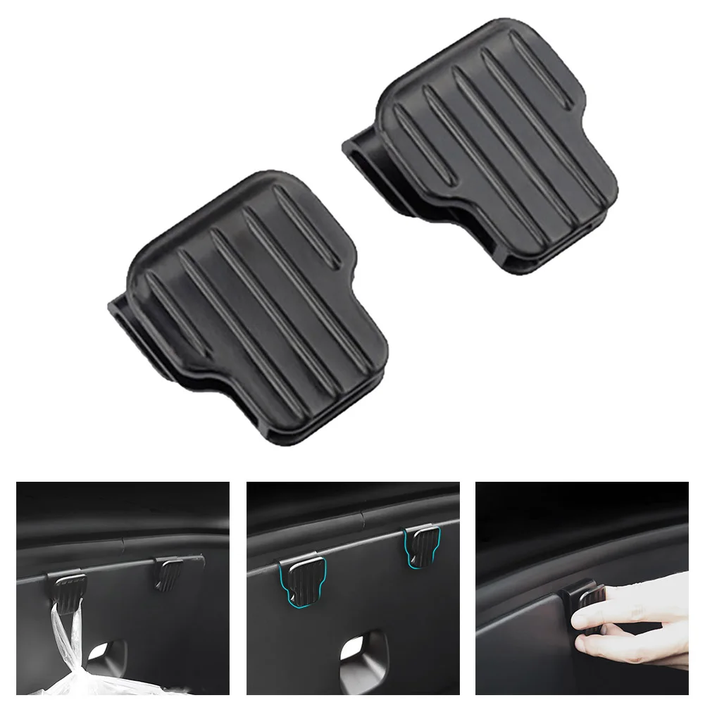 2pcs Car Front Trunk Hook Front Cover Storage Artifact Interior Modification Accessories For Tesla Model Y 2023 Black ABS
2pcs Car Front Trunk Hook Front Cover Storage Artifact Interior Modification Accessories For Tesla Model Y 2023 Black ABS