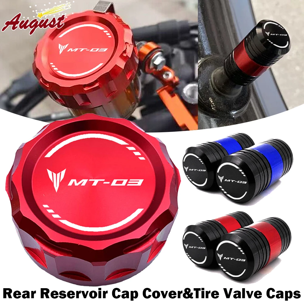 New For YAMAHA MT03 MT-03 2015-2019 2020 2021 2022 2023 Motorcycle CNC Rear Reservoir Cap Cover & Tire Valve Caps
New For YAMAHA MT03 MT-03 2015-2019 2020 2021 2022 2023 Motorcycle CNC Rear Reservoir Cap Cover & Tire Valve Caps